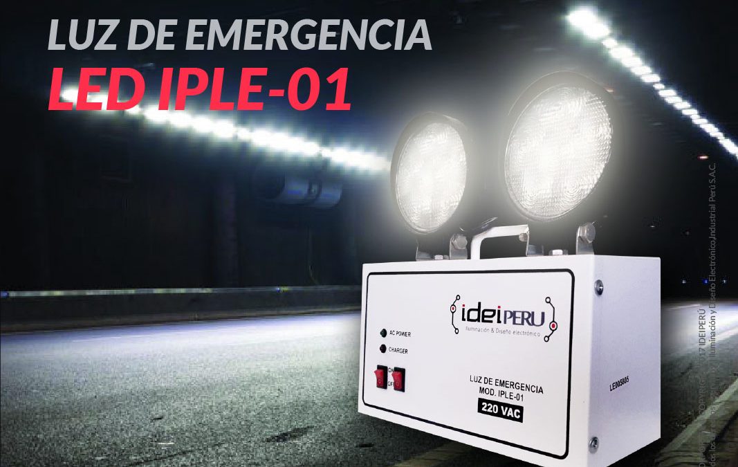 Luz de Emergencia LED IPLE-01 – INTERIOR